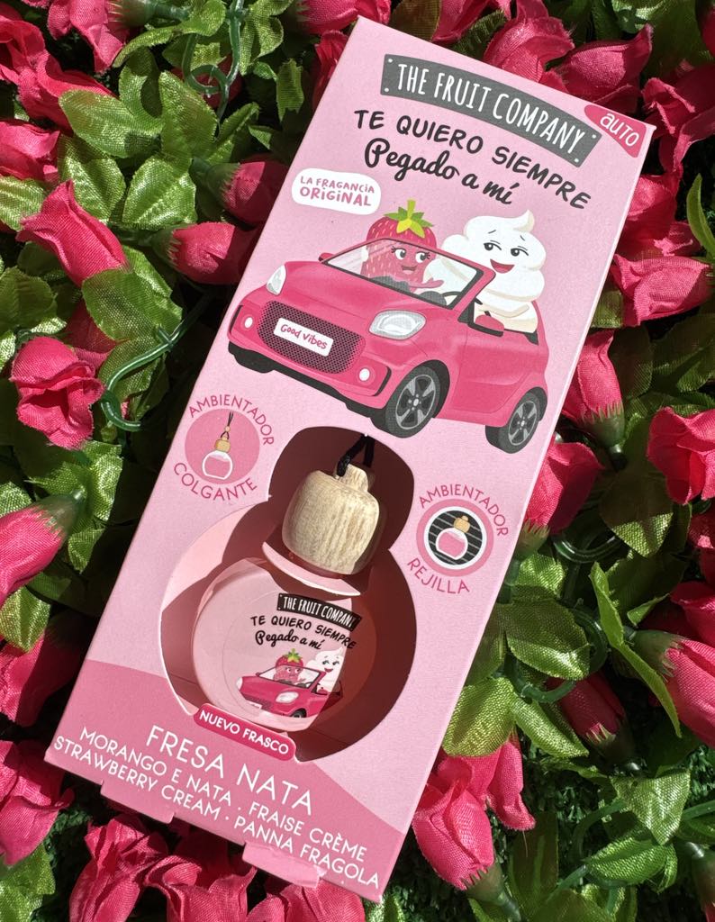 Ambientador de Carro Morango e Nata - The Fruit Company