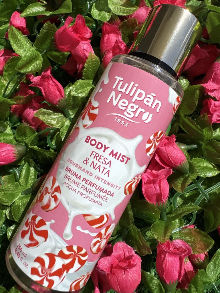 Body Mist Morango e Nata - The Tulipán Negro