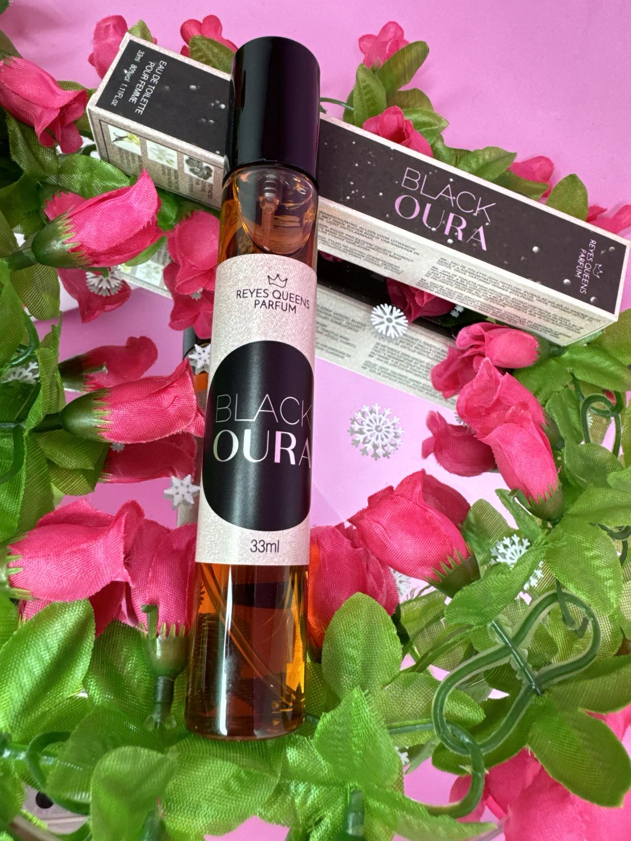 Perfume de Bolso inspiração Black Opium