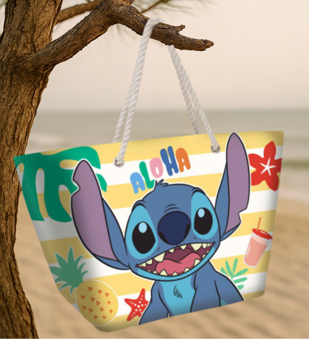 Mala de Praia Stitch