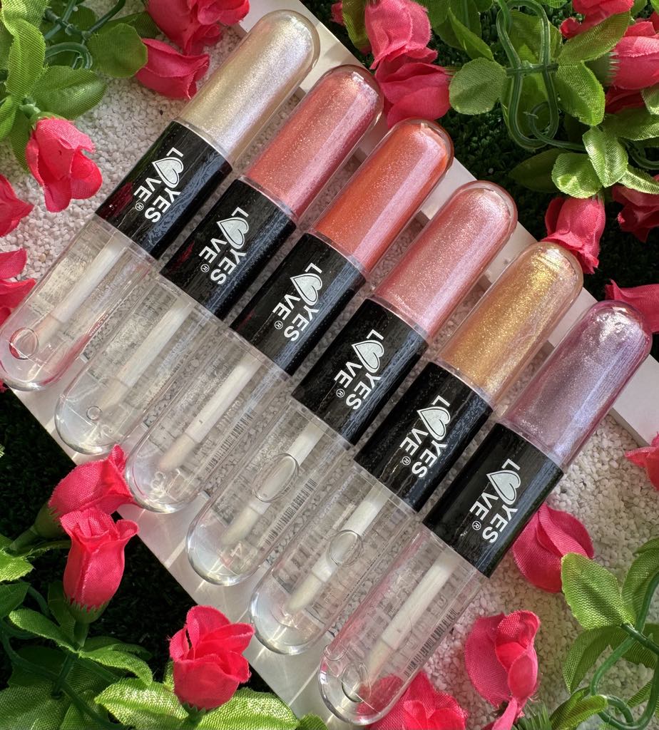 Lip Gloss 2 em 1 - Yes Love