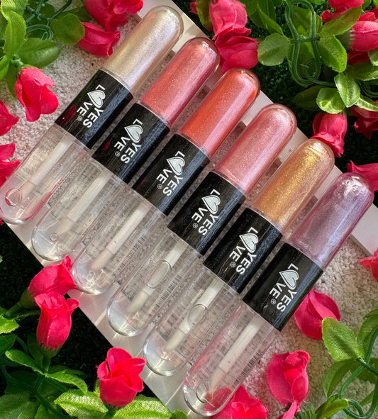 Lip Gloss 2 em 1 - Yes Love