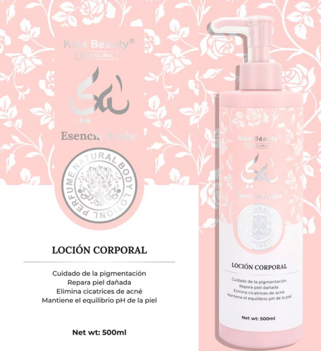 Creme Corporal c/ Essência Yara - Kiss Beauty