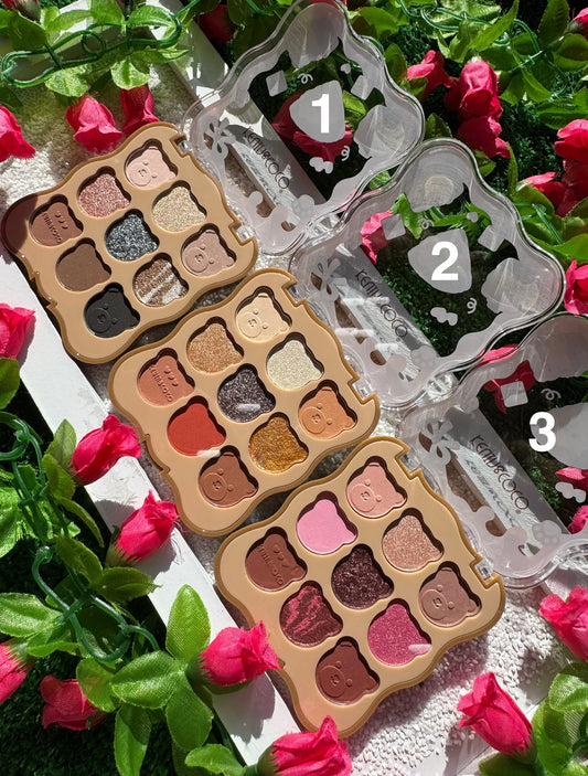 Mini-paletas de sombras - Kevin & Coco