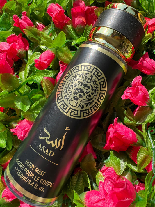 Body Mist inspiração ASAD Black