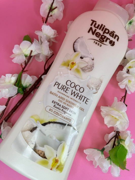 Gel de Banho Coco Pure White - Tulipán Negro