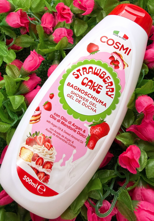 Gel de Banho Bolo de Morango - Cosmi