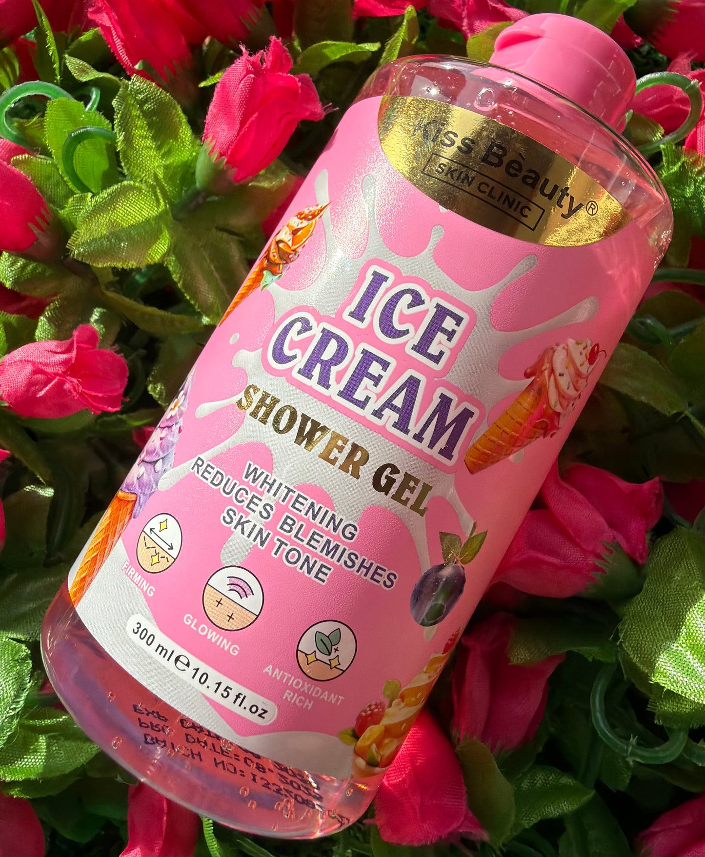 Gel de Banho Ice Cream - Kiss Bèauty