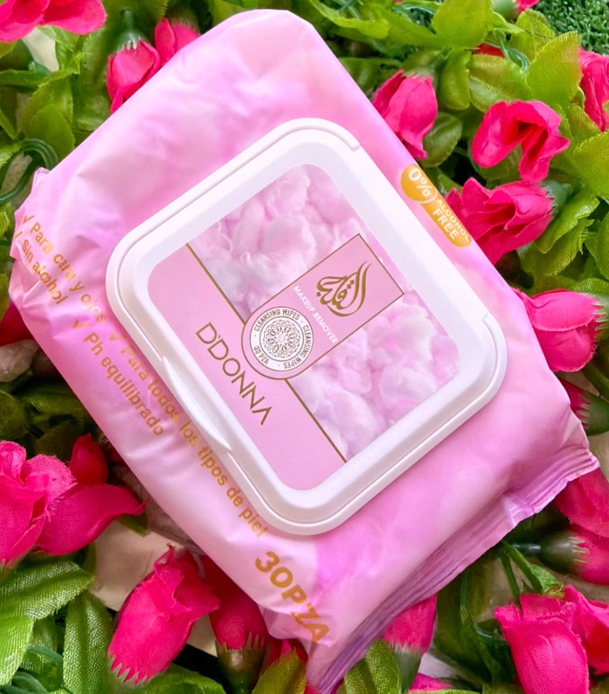 Toalhitas Desmaquilhantes c/ essência Marshmallow Blush - DDonna