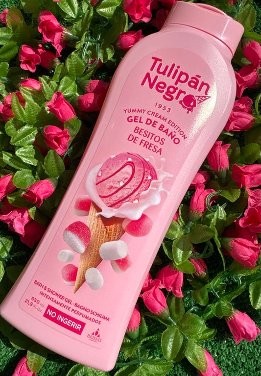 Gel de Banho Gelado de Morango - The Tulipán Negro