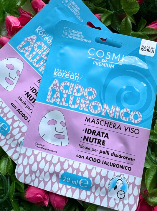 Máscara Facial Ácido Hialurônico - Cosmi
