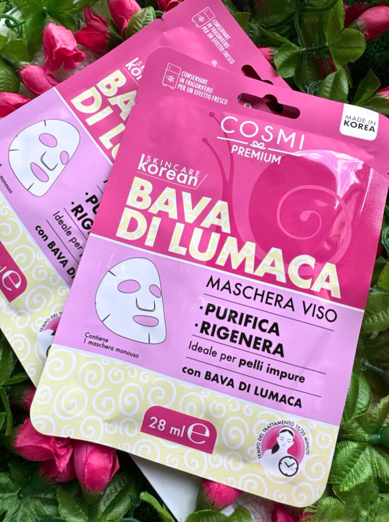 Máscara Facial Baba de Caracol - Cosmi
