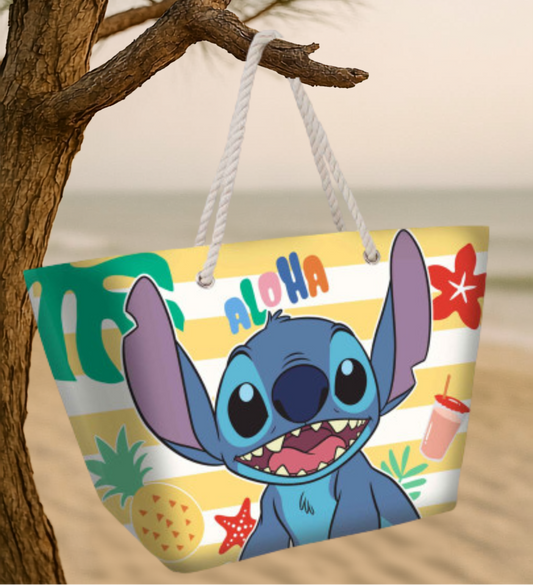 Mala de Praia Stitch