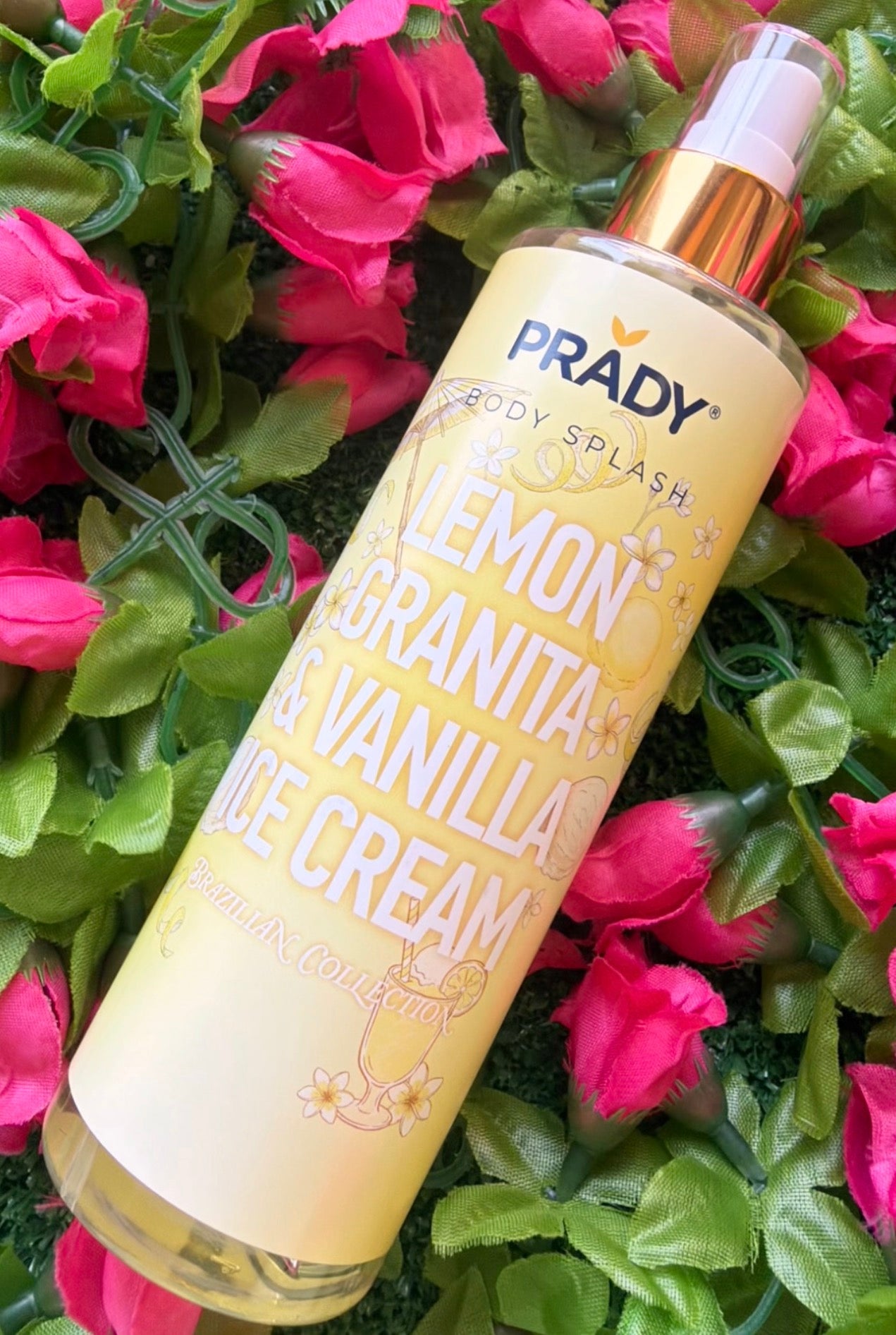 Body Splash Lemon Granita & Vanilla Ice Cream - Prady