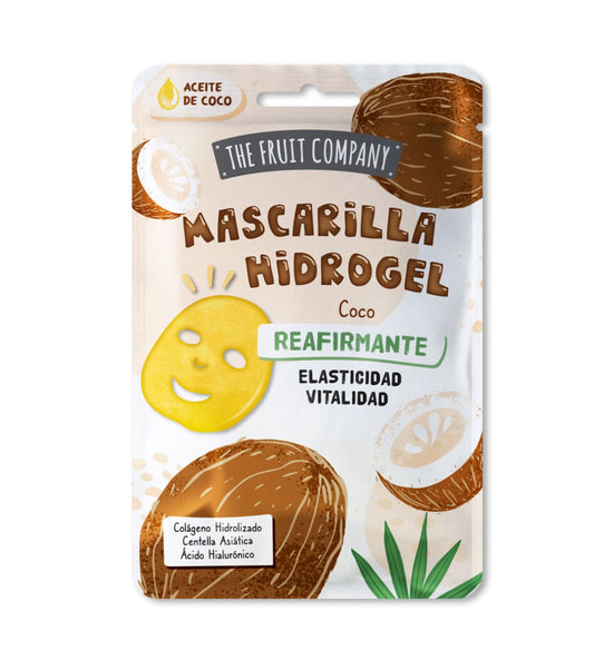 Máscara Facial Reafirmante de Hidrogel - Coco